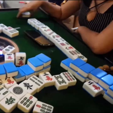 通宵打麻将