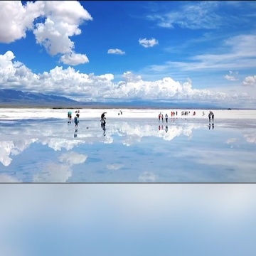 察尔汗盐湖