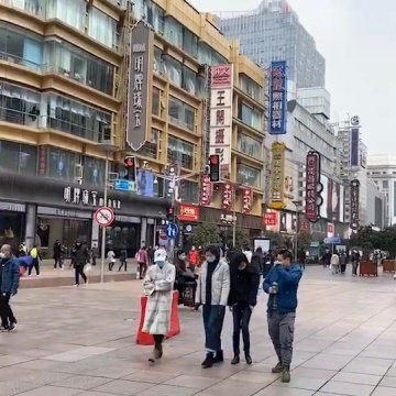 上海南京路步行街