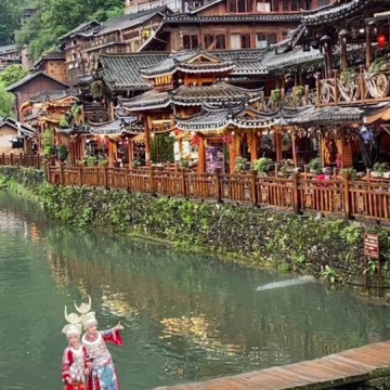 贵州千户苗寨风景