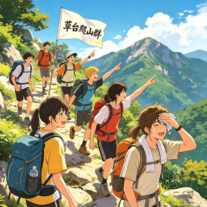 草台爬山群 群聊头像