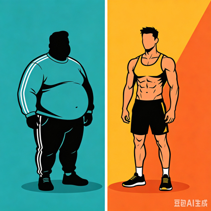 减肥打卡减脂打卡抱团减肥搭子群 群聊头像