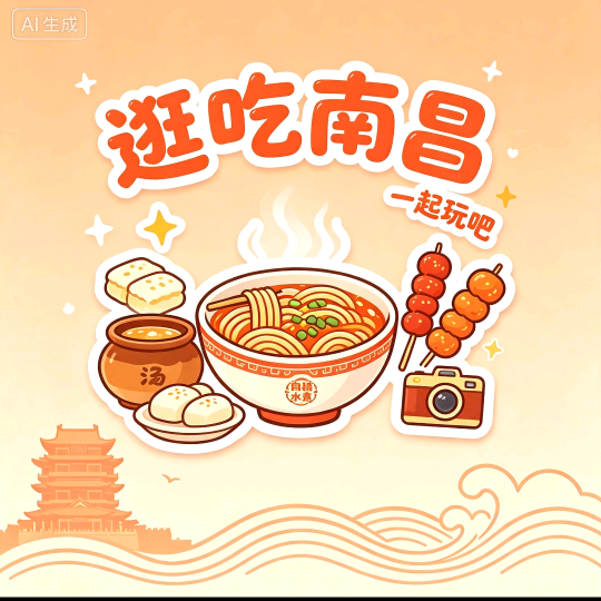 南昌游玩搭子 群聊头像