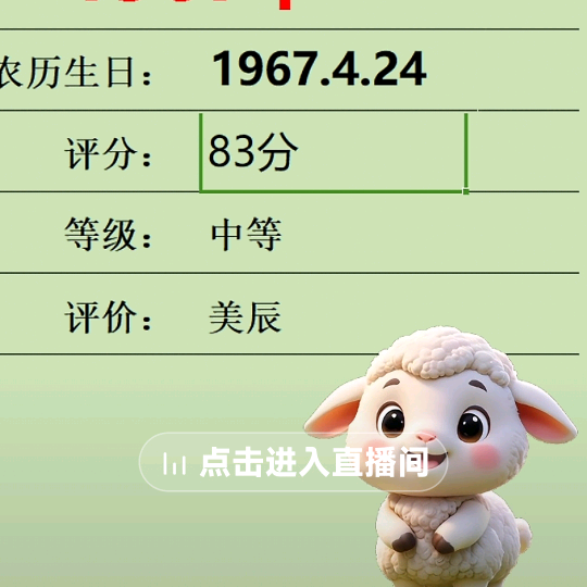 67年4月24日，同年同月同日羊群 群聊头像