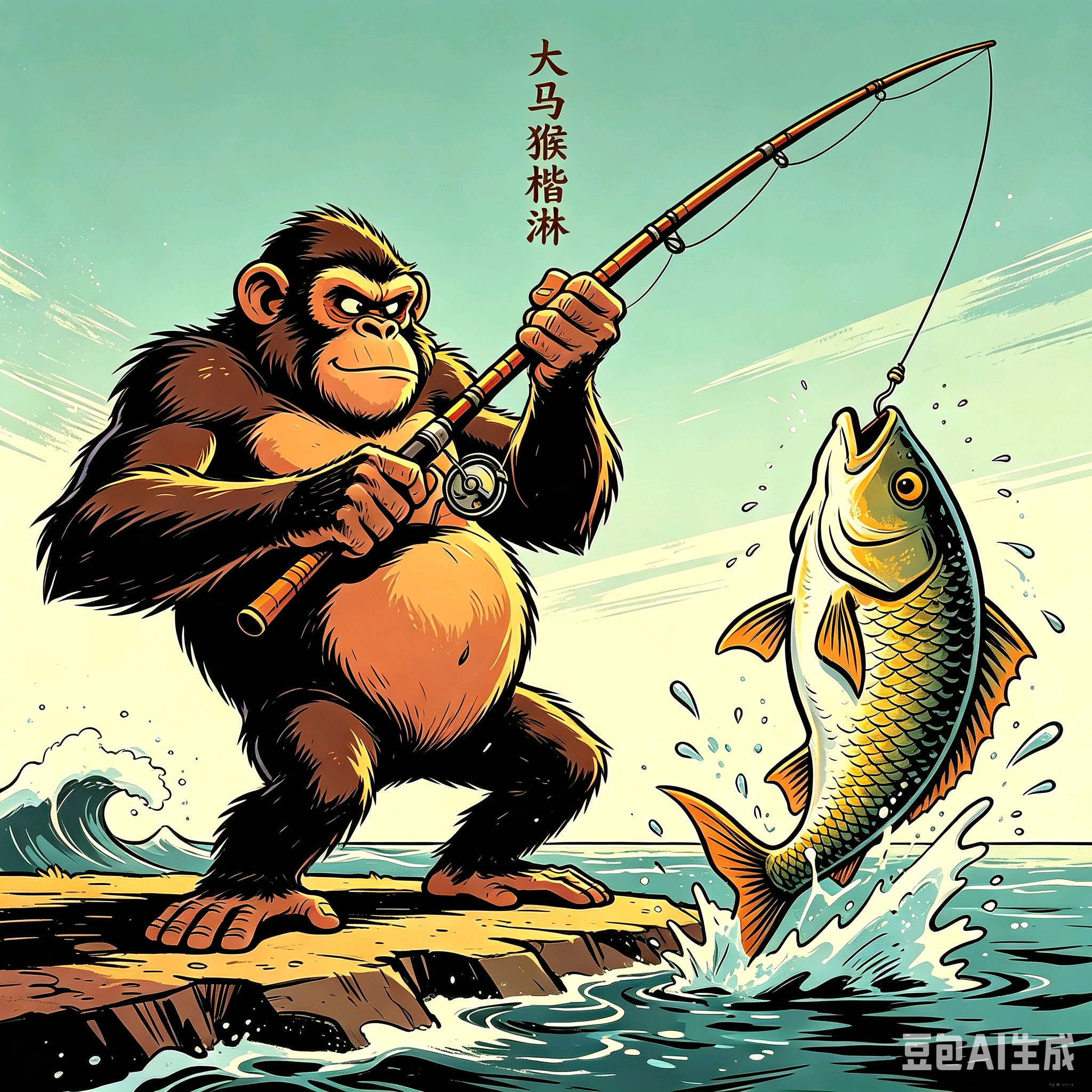 大马猴渔乐无限 群聊头像