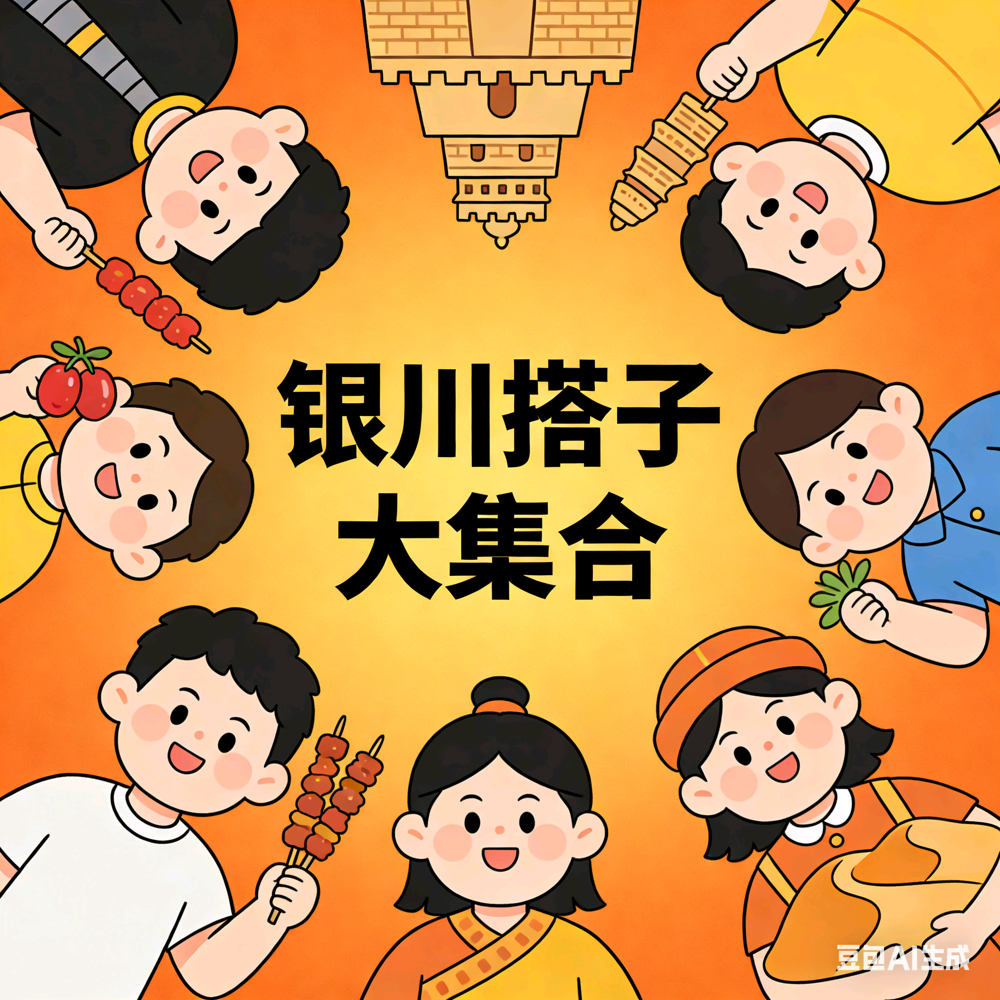 银川搭子大集合 群聊头像