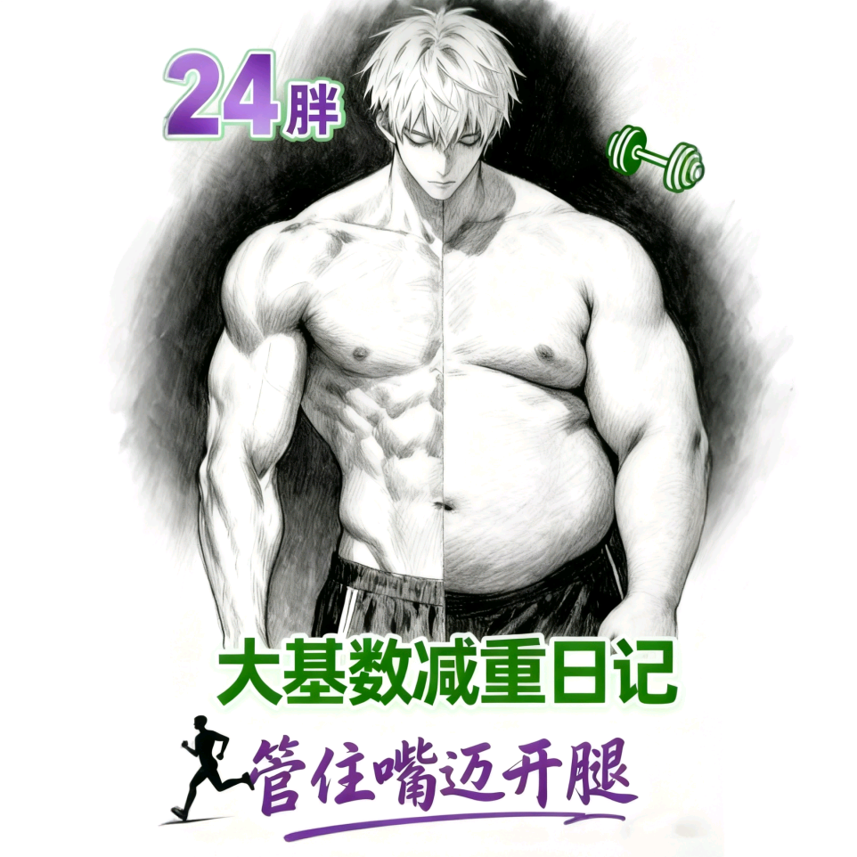 一起瘦瘦瘦（自己瘦了160斤） 群聊头像
