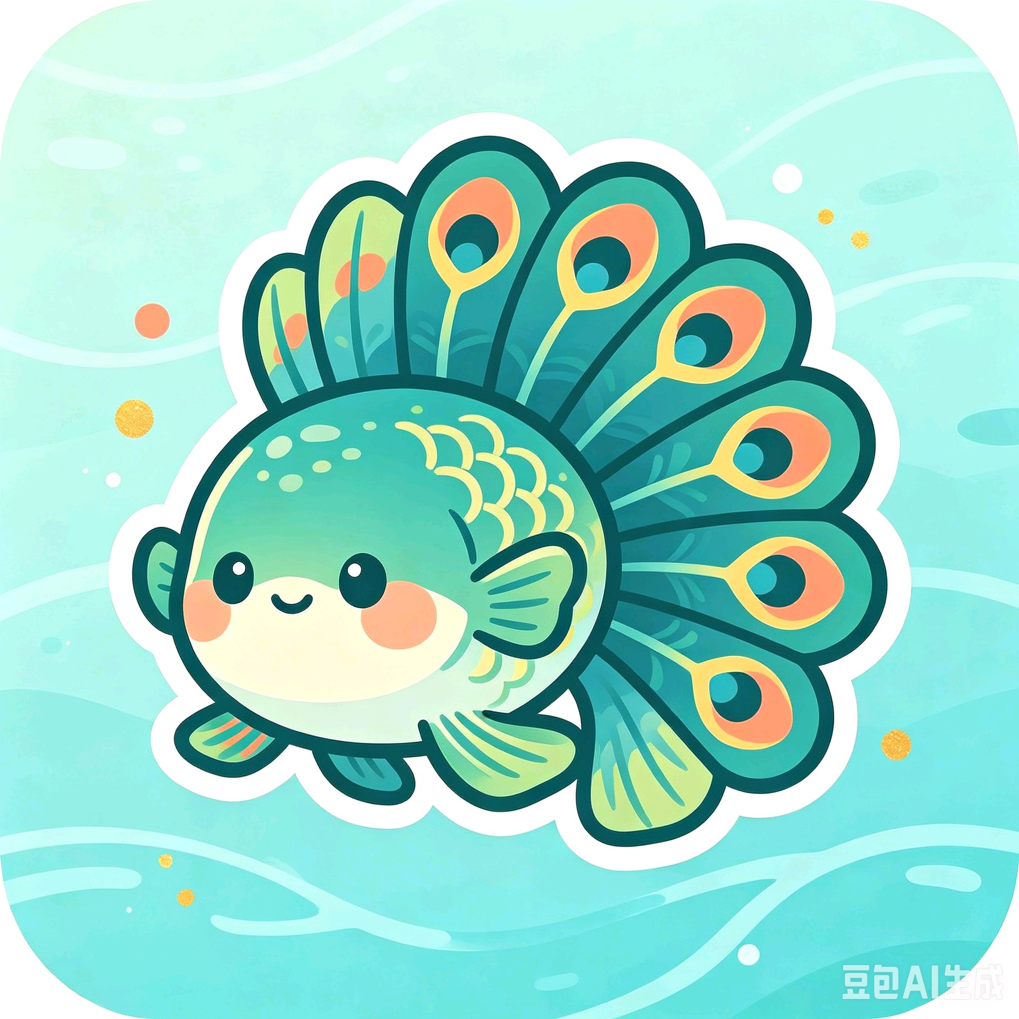 孔雀鱼交流群 群聊头像