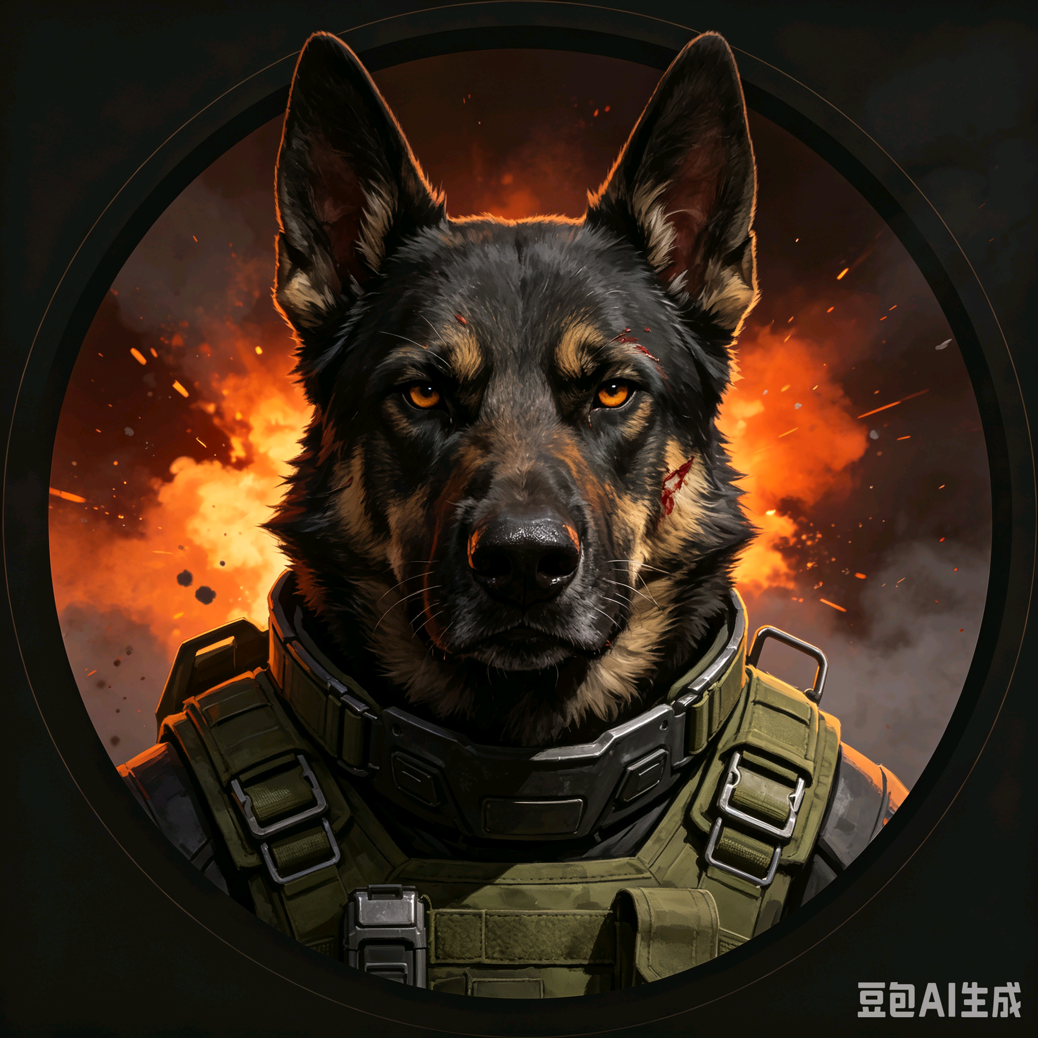 战狗🐶游戏开黑群 群聊头像