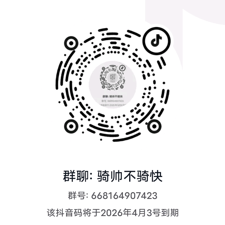骑帅不骑快 群聊头像