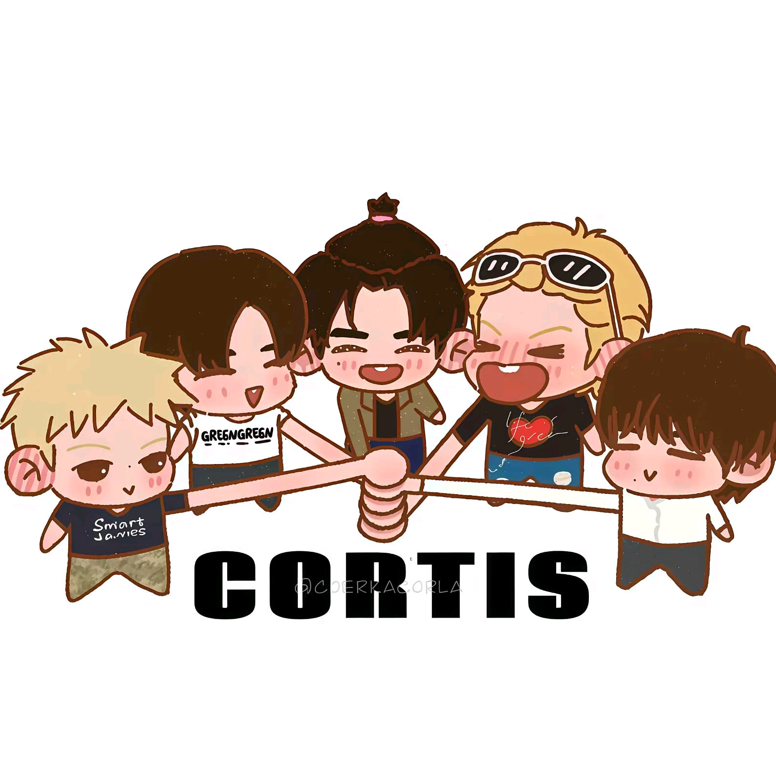 聊天框Cortis 群聊头像