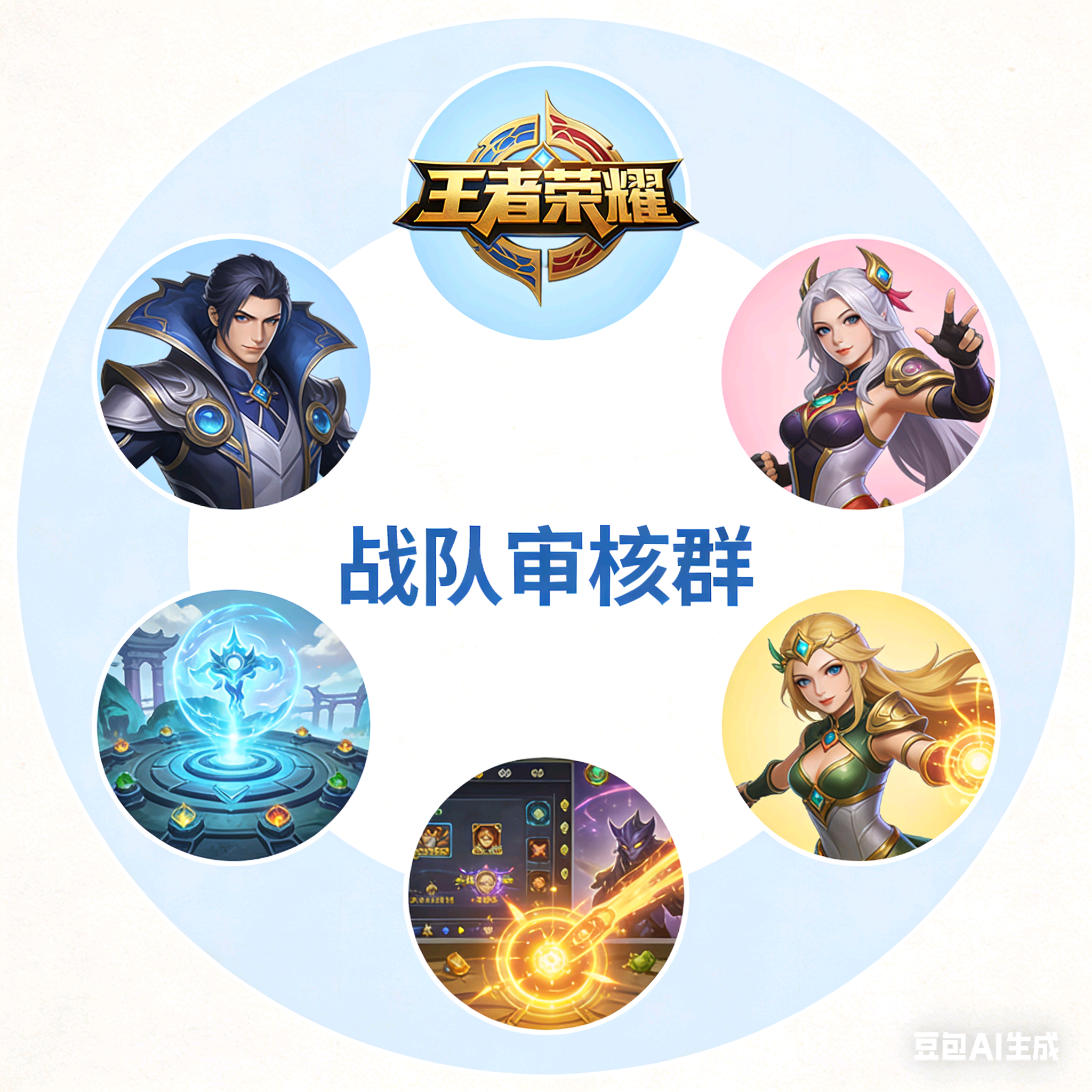 王者荣耀家族审核群 群聊头像