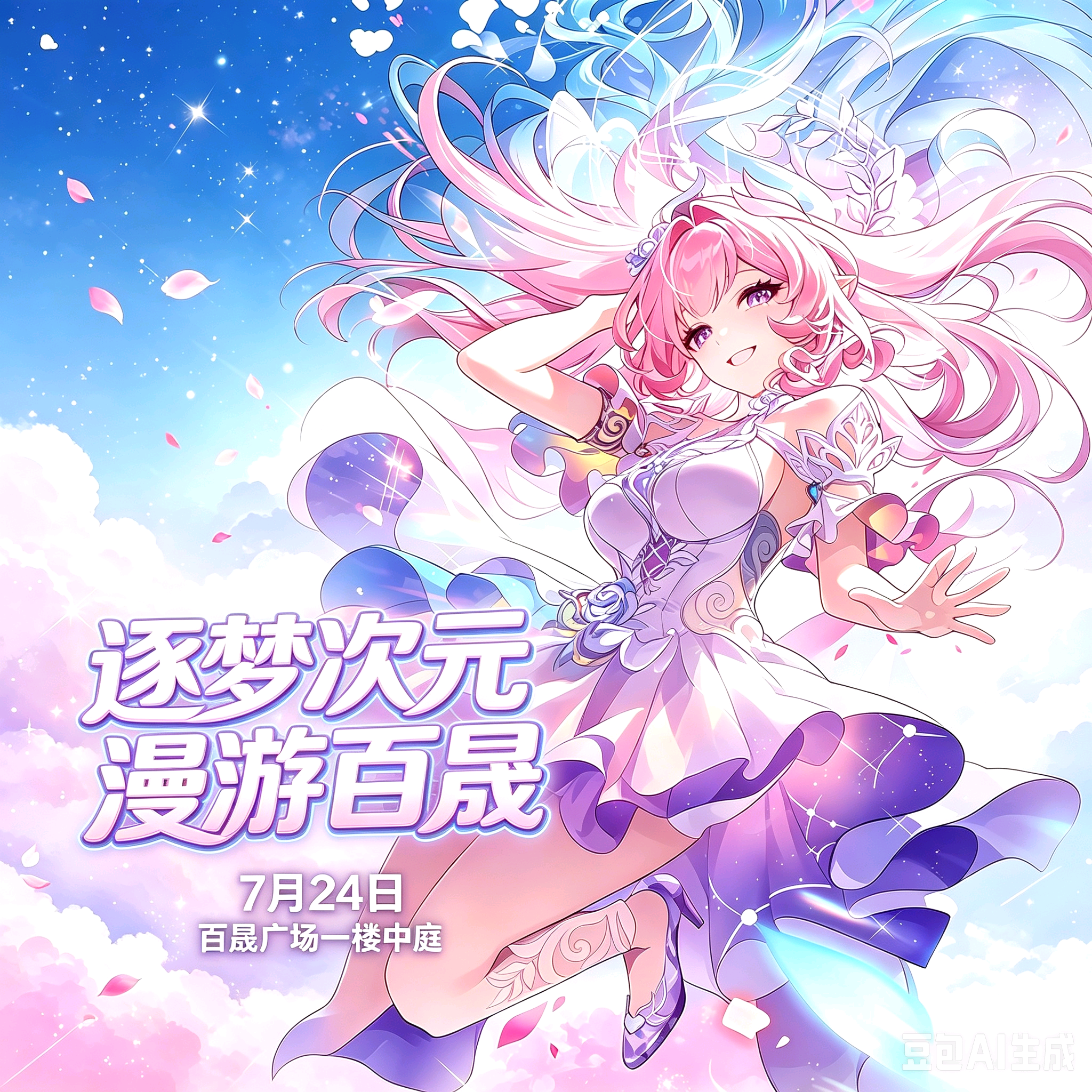 逐梦次元 漫游百晟 群聊头像