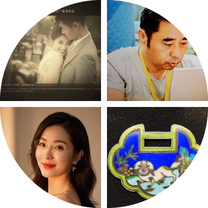 句容老照片 群聊头像