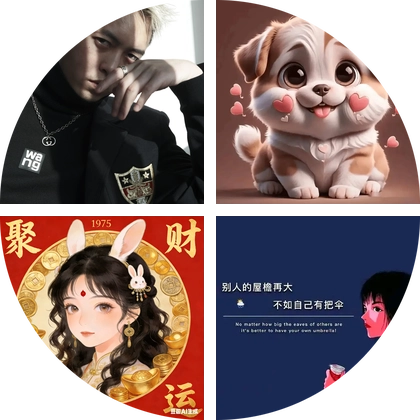 免费领取内部课程 群聊头像