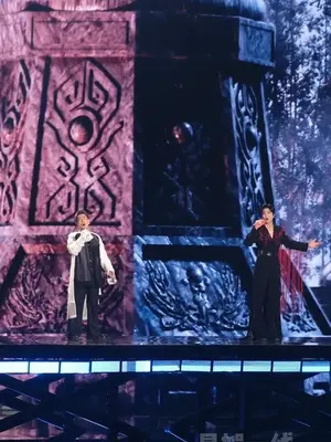 #终于听到现场版《天涯》任贤齐、刘宇宁帅气组合#2025抖音美好奇妙夜