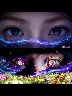 超火的星空瞳孔P图教程来了#科幻 #瞳孔转场 #豆包P图已经nextlevel了 #豆包ai #豆包p图指令教程 科幻人物形象 瞳孔ai 星空瞳孔转场 星空眼睛  星空瞳孔特效 科幻眼睛特效